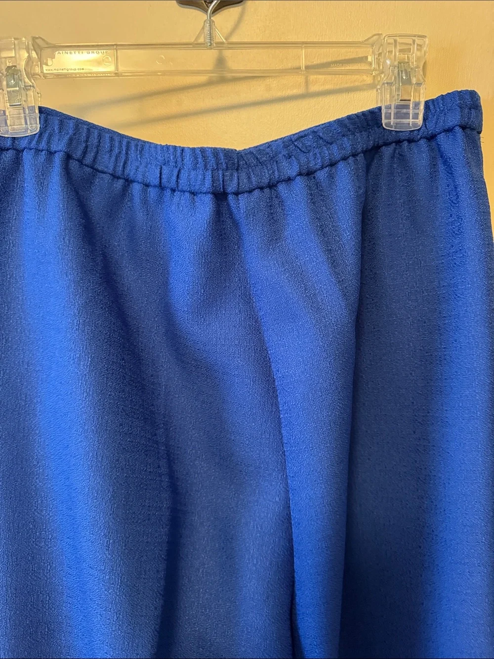 3 pice Set- Sag Harbor Royal Blue Short-Sleeve Pant Suit Set